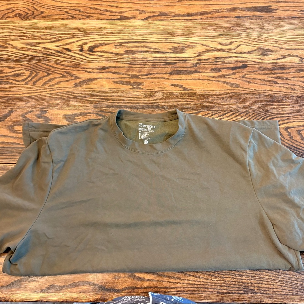 Men's Casual Olive Tee